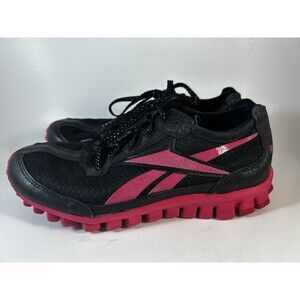 Reebok Realflex Women’s Running Shoes Black And Pink Size 6